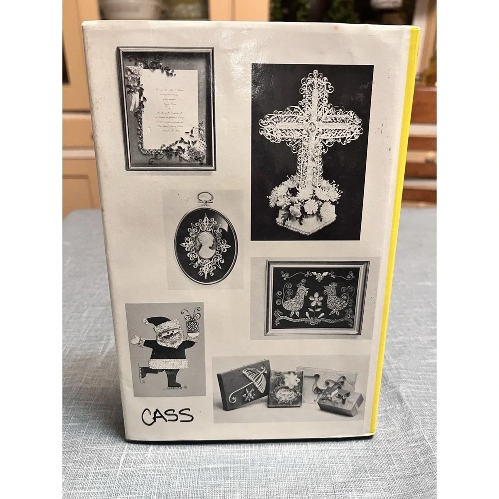 Vintage 70's Quillwork The Art Of Paper Filigree By Janet & Alex D'Amato